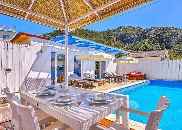2 Bedroom Private Pool Secluded In Islamlar Вилла Калкан
